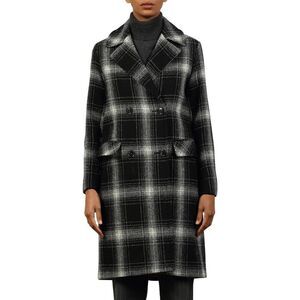 FLEURETTE X HARRIS TWEED® OAKLEY DOUBLE BREASTED COAT "WINDOWS" US10